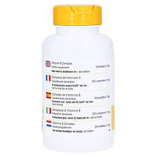 Produsul contine 100 de tablete din complexul de vitamina b, avand compozitia mai sus prezentate. Vitamin B Komplex Tabletten 250 Stuck Online Bestellen Medpex Versandapotheke