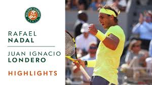 Ή απλά ο ράφαελ ναδάλ στο ρολάν γκαρός. Rafael Nadal Vs Juan Ignacio Londero Round 4 Highlights Roland Garros 2019 Youtube