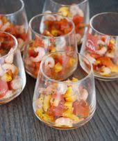 Tartare De Tomates Cerises Et Crevettes Grises Tartare De Tomate Crevettes Grises Tomate Crevette