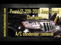 This video explains how to operate the usb port for the 2015 jeep grand cherokee. Part 1 2 2011 2013 Jeep Grand Cherokee A C Condenser Removal Youtube