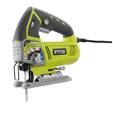 Ryobi 4 8 Amp Corded Variable Speed Orbital Jig Saw Js481lg The Home Depot In 2020 Table Saw Diy Table Saw Woodworking Jigsaw