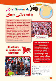 San Fermin Enseigner L Espagnol Espagnol Apprendre Phrases En Espagnol