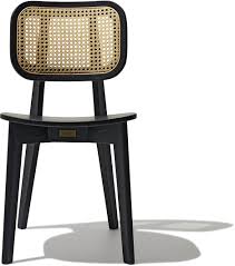 Cane Dining Chair In 2020 Cane Dining Chairs Black Leather Dining Chairs Chair