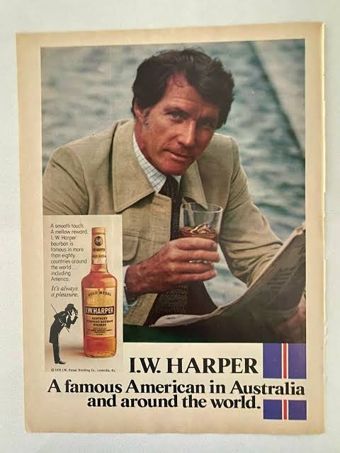 Пару постеров старой рекламы алкоголя. Виски I.W.Harper (CША) Здравствуйте, уважаемые, Приятного, времени, суток