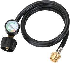 Maybe you would like to learn more about one of these? Buy Styddi 4 Feet Propane Hose Adapter With Propane Tank Gauge Propane Hose Connects 1 Lb Portable Appliances To 20 Lb Propane Tank For Portable Grill Camping Stove Tabletop Grill Online In Indonesia B08796mm38