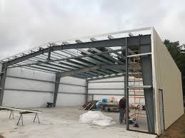 Prefabricated Steel Building Aircraft Hangar Titan Steel Structures Prefab Metal Buildings Steel Buildings Metal Buildings