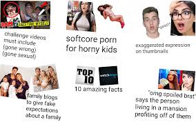 Content for kids aged 8-12 on YouTube starterpack : rstarterpacks