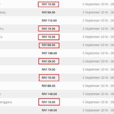 Tonton carta airasia group berhad secara langsung untuk menjejaki aksi harga yang terkini. Tiket Penerbangan Murah Air Asia Tempahan 4 11 Mac Berita Viral