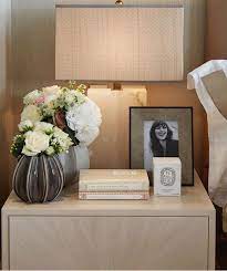 Pin By Bella Fiore On Interiors Accessories Bedside Table Decor Nightstand Decor Home Interior Design
