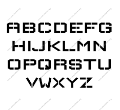 List of all 26 letters in the english alphabet with names (words), pronunciation, number, capital and small letters from a to z. Square Block Elegant Made To Order Stencils Stencil Letters Org