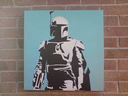 Black Bandana Sweet Louisiana Lyrics Boba Fett Stencil Art By L1vethedream Boceto