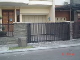 Berbagai gambar rumah di indonesia. Gambar Pagar Rumah Minimalis Sederhana Abimanyu Raya Steel