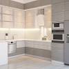 Slab backsplash is a kitchen trend in 2021. 1