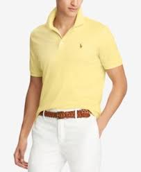 Polo Ralph Lauren Men S Classic Fit Soft Touch Polo Polo Ralph Lauren Men S Classic Fit Soft Touch Polo In Banana Peel Modesens Polo Ralph Lauren Polo Ralph Lauren Mens Polo