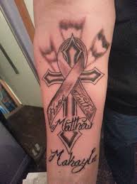 Or you can pair it with a fighting symbol like fighter gloves. Related Image Tattoo T Brain Cancer Ribbon Cancer