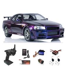 1:8 Rc Drift Car for GTR R34 RTR Assembled Remote Control Racing Cars :  Amazon.co.uk: Toys & Games