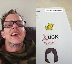 Scottish Teacher and Kids Jimmy