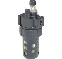 Compressed Air Lubricator: Mist, 3/8 in NPT, 90 cfm, 150 psi Max Op  Pressure, Plastic Bowl