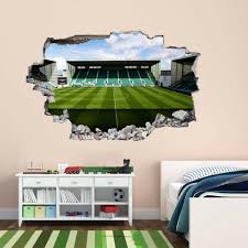 One sheet features deluxe puffy stickers! Football Stadium Hibernian 3d Wall Stickers Mural Decal Kids Bedroom Decor Bv49 Children S Bedroom Sports Decor Decals Stickers Vinyl Art Home Garden