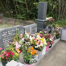 岡田有希子さん墓所 愛知県 成満寺2【昭和62年8月頃】