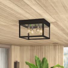 Get it as soon as tue, jun 29. Outdoor Flush Mount Lights Wayfair