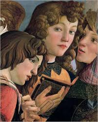 Painting 'madonna of the pomegranate' by italian renaissance painter sandro botticelli dated from circa 1487 on display in the uffizi gallery (galleria degli uffizi) in florence, tuscany, italy. Madonna Of The Pomegranate Det Giclee Print On Canvas By Sandro Botticelli