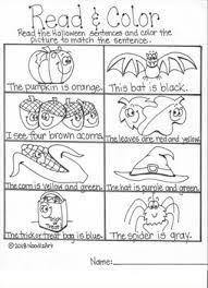 Download free kindergarten worksheets, here you will find addition, subtraction, short reading, short writing, shapes, alphabet, patterns, numbers, sight words. Kindergarten Language Arts Halloween Worksheets By Noodlzart Tpt