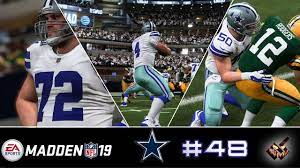 Madden 19 Dallas Cowboys Franchise S3 Ep 48 Week 8 Vs Packers Via Dallas Cowboys Madden Nfl Cowboys