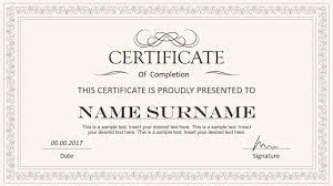 A set of certificates that you can edit and then present to your students to recognize their effort. Stylish Certificate Powerpoint Templates Slidemodel