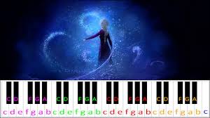 It has long verses and short choruses with the one phrase: Into The Unknown By Idina Menzel Aurora Frozen 2 Piano Letter Notes