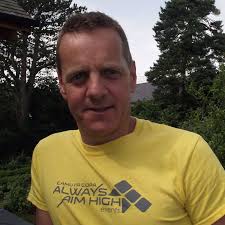 In the company of Tim Lloyd, director of Always Aim High