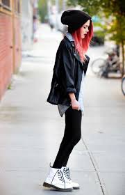 How To Style White Combat Boots Top 13 Outfits Fmag Com Cliffs by white mountain women's duena hiking style boot. how to style white combat boots top 13