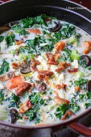 Creamy Chicken Kale Soup Recipe Whole30 Soup Recipes Kale Soup Chicken Kale Soup