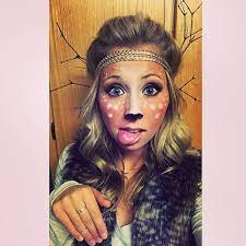 Diy Deer Costume Halloween Deercostume Deermakeup Diyantlers Girlcostume You Ll Look Mom Halloween Costumes Halloween Costumes Clever Halloween Costumes