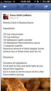 Raising Cane S Dipping Sauce Made This In 2020 Recipes Food Favorite Recipes