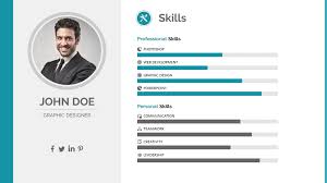 The resume templates available on this site are in powerpoint format, unlike resumes in word format, ppt files are compatible with all word processing software (microsoft office, openoffice. Resume Powerpoint Template By Pptx Graphicriver