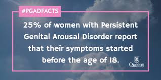 Goldstein advised me to exercise regularly, get enough sleep, and talk to a therapist. Qsexlab On Twitter Persistent Genital Arousal Disorder Pgad Can Affect Individuals Of All Ages To Learn More About Pgad Visit Https T Co Irfzs8egvk Pgadfacts Https T Co Ekwr1amrow