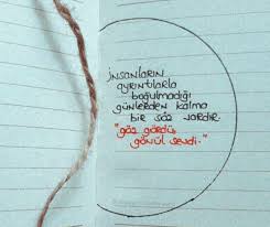 Goz Gordu Gonul Sevdi Guzel Soz Ozlu Sozler Alintilar