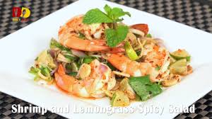 If you follow my website, you'd noticed that my thai salad recipes are normally made with bird's eye chili or thai chili. Shrimp And Lemongrass Spicy Salad Thai Food Goong Yum Ta Krai Ma Nao à¸¢à¸³à¸ à¸‡à¸•à¸°à¹„à¸„à¸£ à¸¡à¸°à¸™à¸²à¸§ Youtube