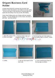 Flip the fabric with the interfacing over so the right side is facing up. Origami Business Card Holder