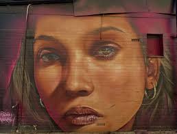 Amazing portrait of Skylar Davies painted by Claire Foxton, in Wollongong,  New South Wales. Artist: @claire_foxton #clairefoxton . . . . . . .  #wollongongstreetart #urbanstreetart #streetartphotography #streetartlovers  #urbanwalls #ilovestreetart ...