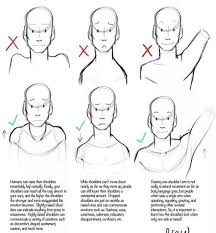 60 Ideas For How To Draw Anime Neck And Shoulders Art Reference Drawing People Drawing Tips