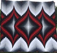 Pieced And Quilted By Edna Trunt Pattern Is Argyle From The Book More Twists And Turn Bargello Quilt Bargello Patterns Bargello Quilts Bargello Quilt Patterns