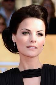 2013 Screen Actors Guild Awards Red Carpet Dark Hazel Eyes Jaimie Alexander Hazel Eyes