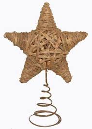 Natural Vine Star Shape Christmas Tree Topper Holiday Decorations Christmas Tree Star Topper Christmas Tree Toppers Tree Toppers
