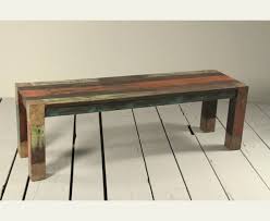 Our Mary Rose Large Upcycled Dining Bench Little Tree Furniture With Images Dining Bench Colorful Furniture Tree Furniture