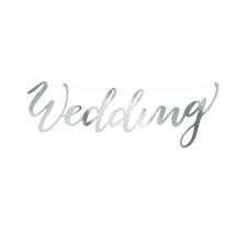 Trova una vasta selezione di festoni, ghirlande e striscioni per feste e party a prezzi vantaggiosi su ebay. Striscione Festone Wedding Per Matrimonio Argento 16 5 X 45 Cm