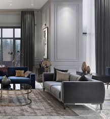 Love The Clean Lines Paired With A Paneled Backdrop Studia 54 Via Livingedgeinteriors Modern Houses Interior Neoclassical Interior Living Room Interior