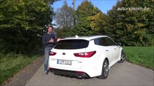 Very nice looking car, but needs better engine like as in the stinger engine, improved suspension, exhaust note, brakes and tyre. Kia Optima Sportswagon 1 7 Crdi Gt Line 2017 2018 Review Test Fahrbericht Youtube