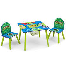 Check spelling or type a new query. Nickelodeon Teenage Mutant Ninja Turtles Wood Kids Storage Table And Chairs Set By Delta Children Walmart Com Walmart Com